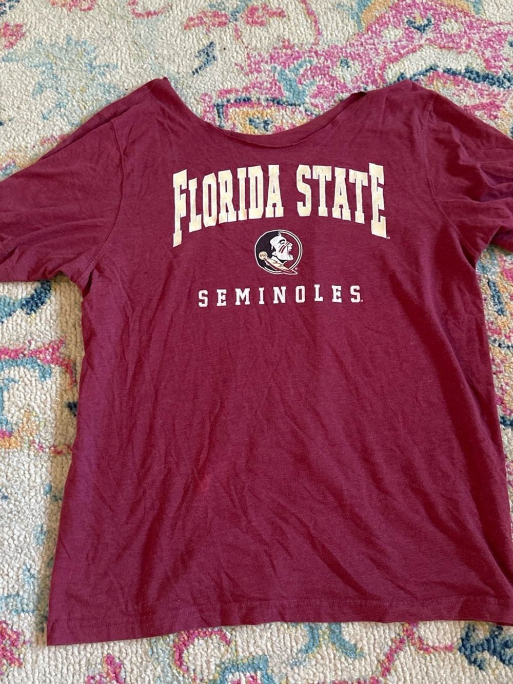 Florida State Seminoles Women’s Maroon Graphic Tee